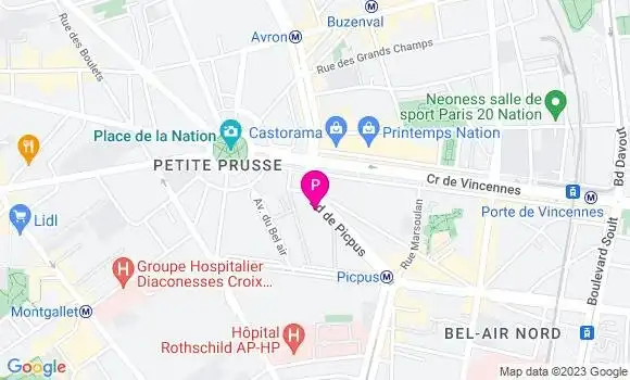 Localisation Guillaume Bures