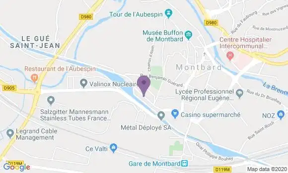 Localisation Brigitte Brochant
