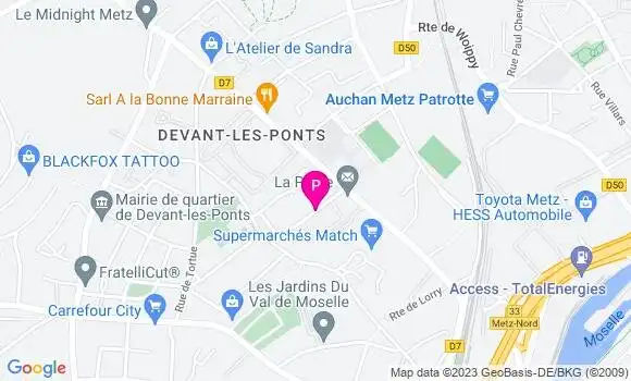 Localisation Floriane Modesse