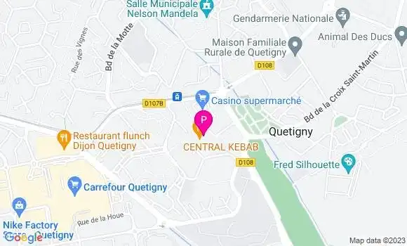 Localisation Zoé Grand