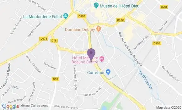 Localisation Francine Campanato