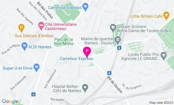 Localisation Anne Elise Colin