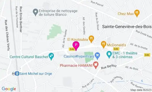 Localisation Laetitia Simard