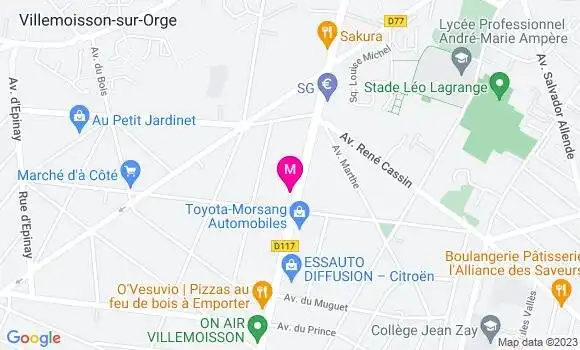 Localisation Karine Chenel Cochard