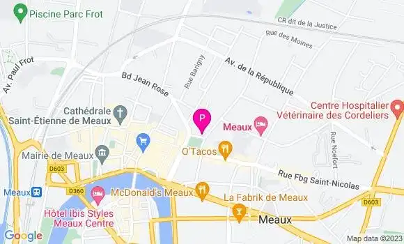 Localisation Arnaud Courtois