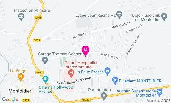 Localisation Marine Hartmann