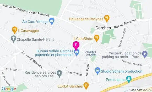 Localisation Elsa Gassot
