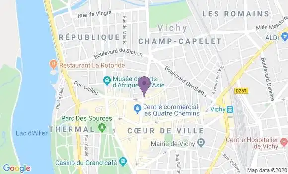 Localisation Cécile Mesple