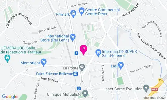 Localisation Camille Bruyere