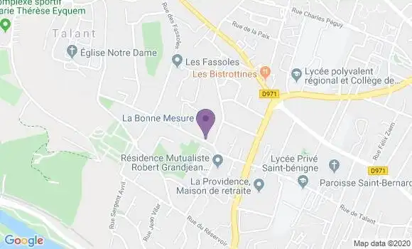 Localisation Maud Chenut Briotet