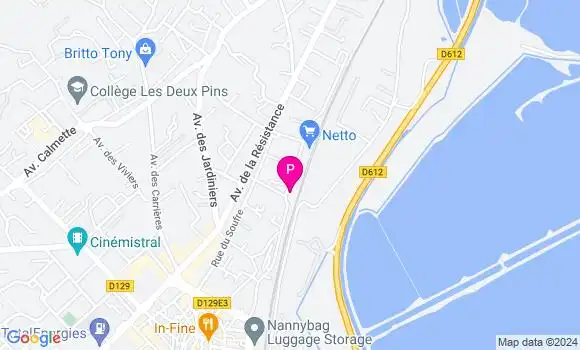 Localisation Fanny Pedebas