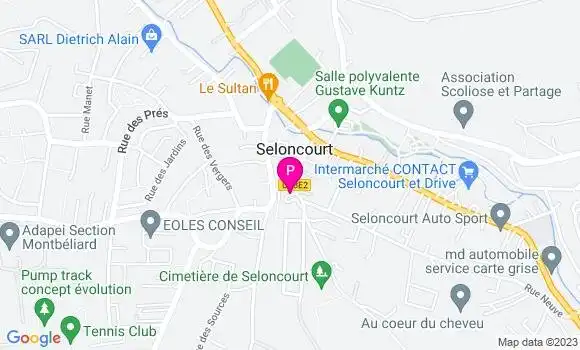 Localisation Marielle Muller Sonrel