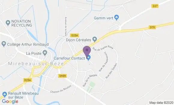 Localisation Anne Dulery