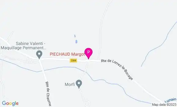 Localisation Margot Piechaud