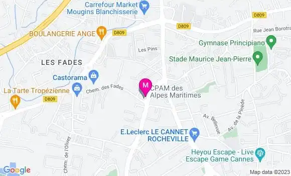 Localisation Damien Legrand