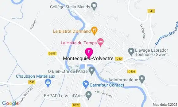 Localisation Nelly Abadie