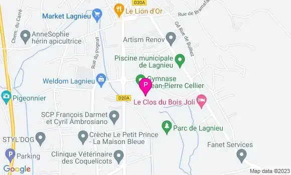 Localisation Benedicte Anjolvy