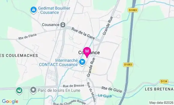 Localisation Nathalie Guichard