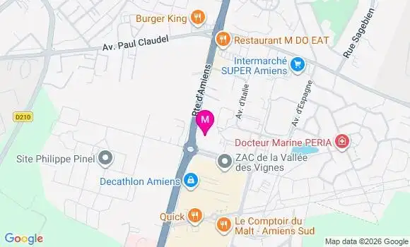 Localisation Hugo Metais