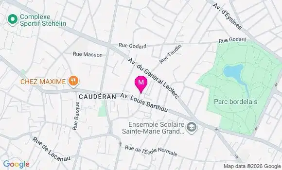 Localisation Alexis Pradeau