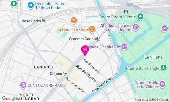 Localisation Cyrielle Haddad