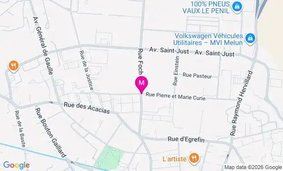 Localisation Dauryane Coulot