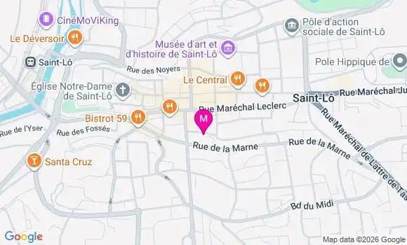 Localisation Marie Laure Vergne