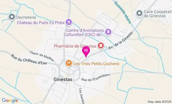 Localisation Charlotte Blanc