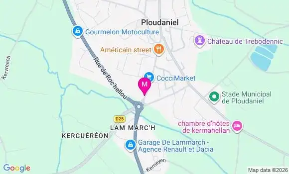 Localisation Clemence Lunven