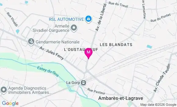 Localisation Typhaine Hamon