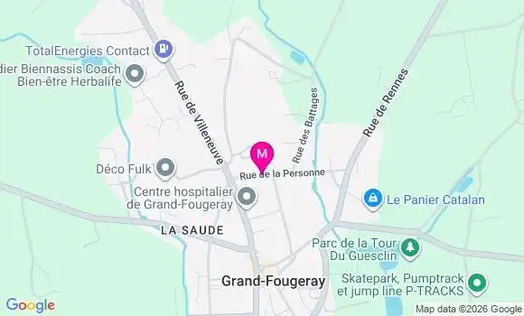 Localisation Gaelle Le Jaouan
