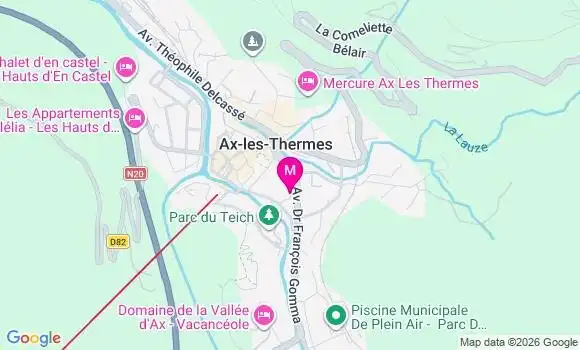 Localisation Emilie Lachasse