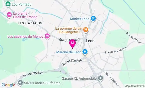 Localisation Camille Landes