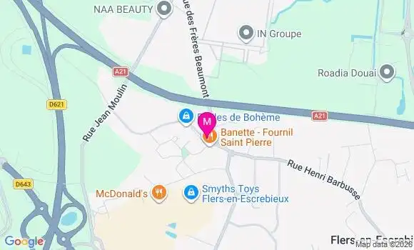Localisation Vincent Allenet