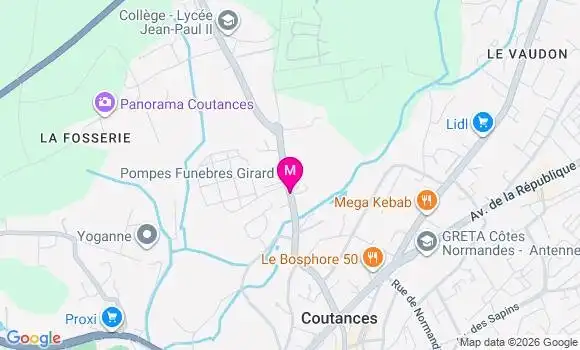 Localisation Cassandre Cousin