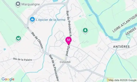 Localisation Charline Maillard
