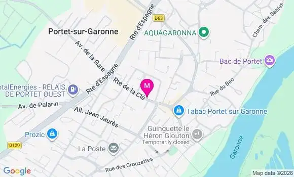 Localisation Ines Rodriguez Roda
