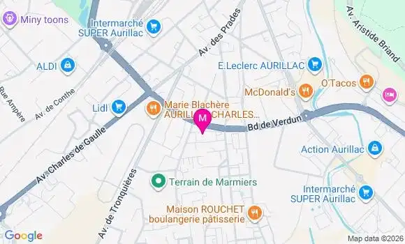Localisation Lucie Miraglia