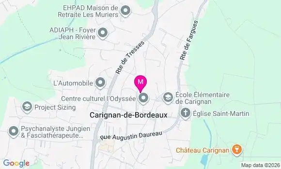 Localisation Claire Garseau