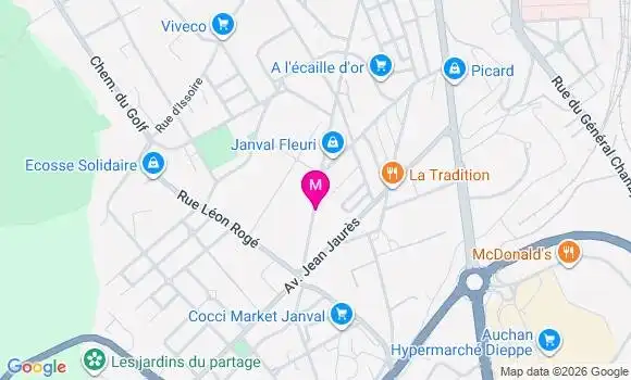 Localisation Lizanne Gally
