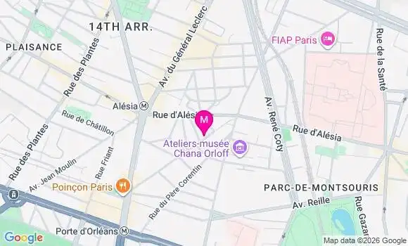 Localisation Robin Dizac Voilleque