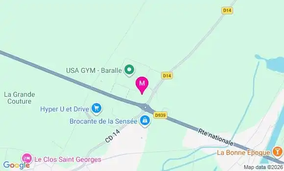 Localisation Elisa Denis Firmin