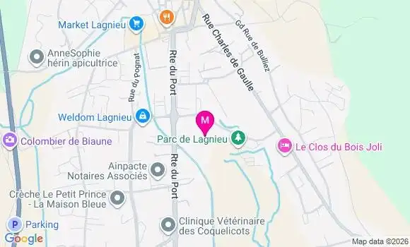 Localisation Pauline Chapuis