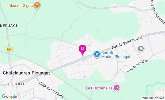 Localisation Jeanne Le Roux