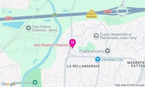 Localisation Jean Baptiste Chesnel