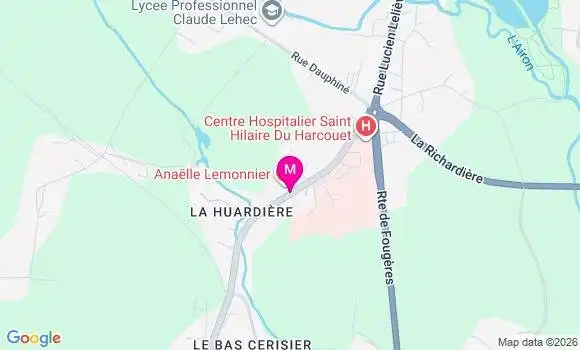 Localisation Charline Durand