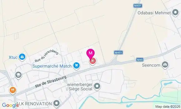 Localisation Madeline Rico