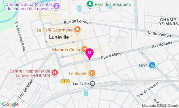 Localisation Justine Staub