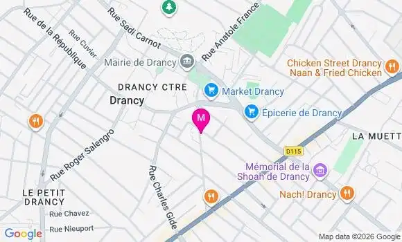 Localisation Daina Rosanne