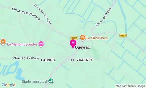 Localisation Auxence Castano